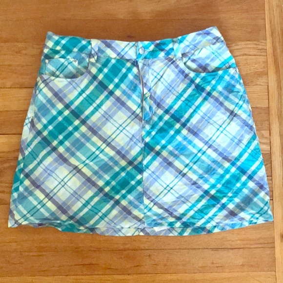 Vintage Plaid Skort - Picture 2 of 6